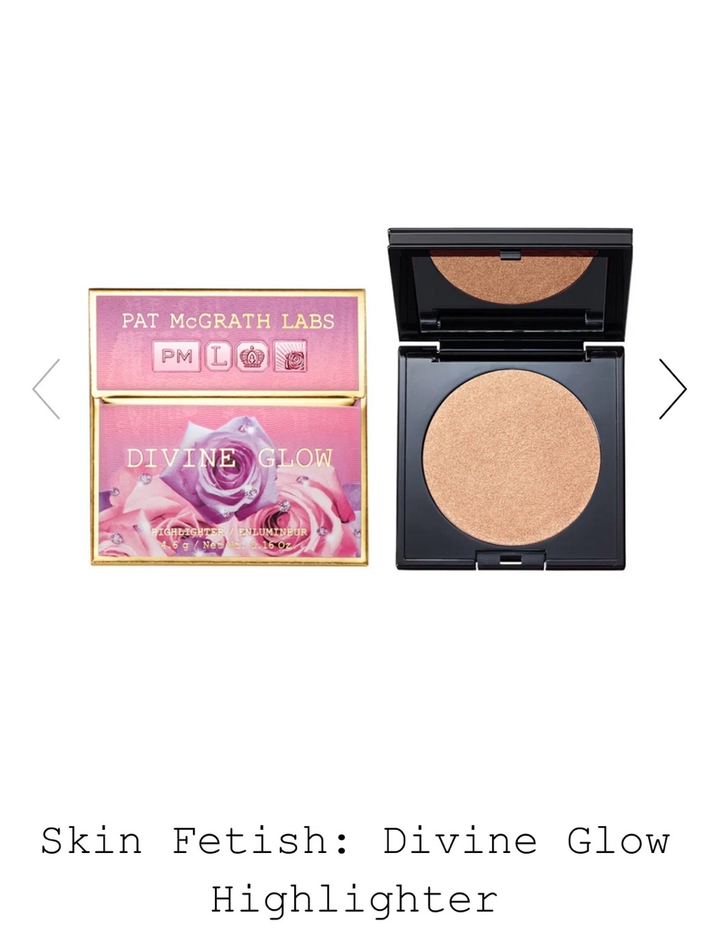 Pat McGrath Skin Fetish Divine Glow Highlighter — BRONZE MIRAGE